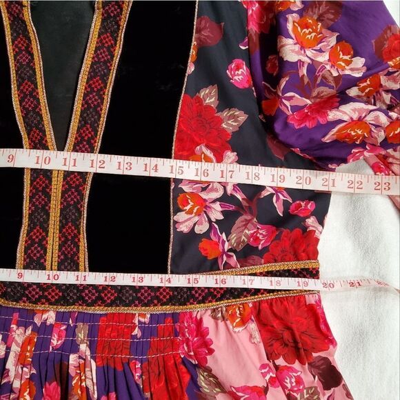 Johnny Was Kimmy Peasant Blouse Size L - Picture 12 of 16